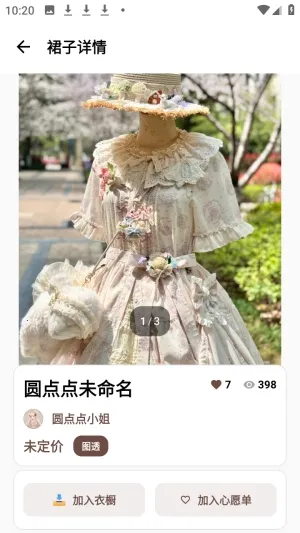 浪漫裙匣(时尚服饰管理App) 浪漫裙匣(时尚服饰管理App)