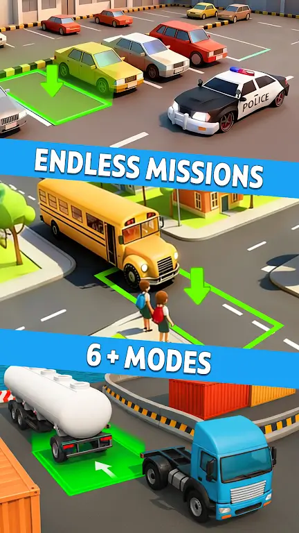 真实载具 3D 停车(停车模拟游戏)截图2