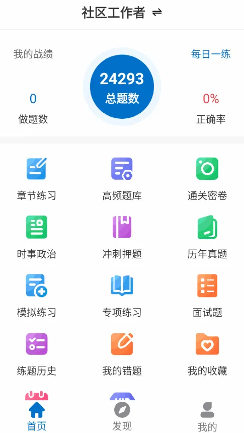 社区工作者刷题狗 社区工作者刷题狗