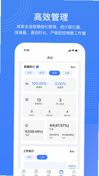 销售保 安卓版 客户管理 功能截图