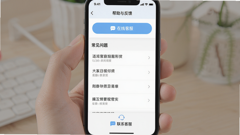 星管家客服界面截图,手机屏幕显示