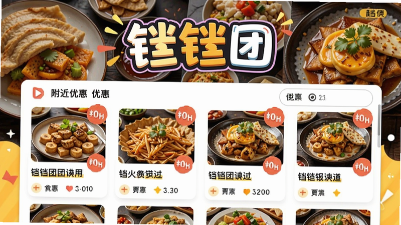 �����Ź����棬��ʾ���������Ż��б������ۿ�ͼ�꣬��������ʳͼƬ�������ã�ɫ�����ޣ����֡������š��Ż�