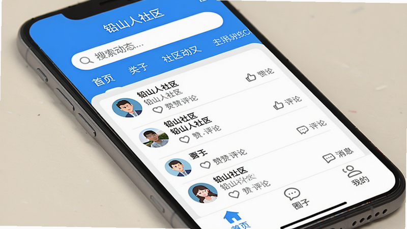 主体为手机屏幕显示