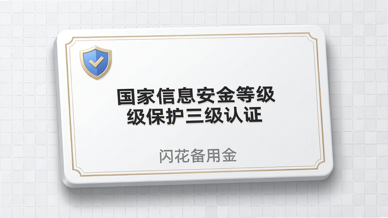 �������ý�ȫ��֤չʾͼ��һ��֤����Ŀ�Ƭ�����Ͻ��ж���ͼ�꣬�м����֡�������Ϣ��ȫ�ȼ�����������֤�����ײ��С��������ý�ˮӡ������Ϊǳ��ɫ���񣬿�Ƭ�������ӰЧ�������ʸ��壬�޶���Ԫ�ء�