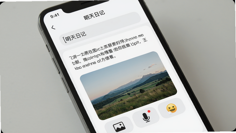 主体:手机屏幕展示