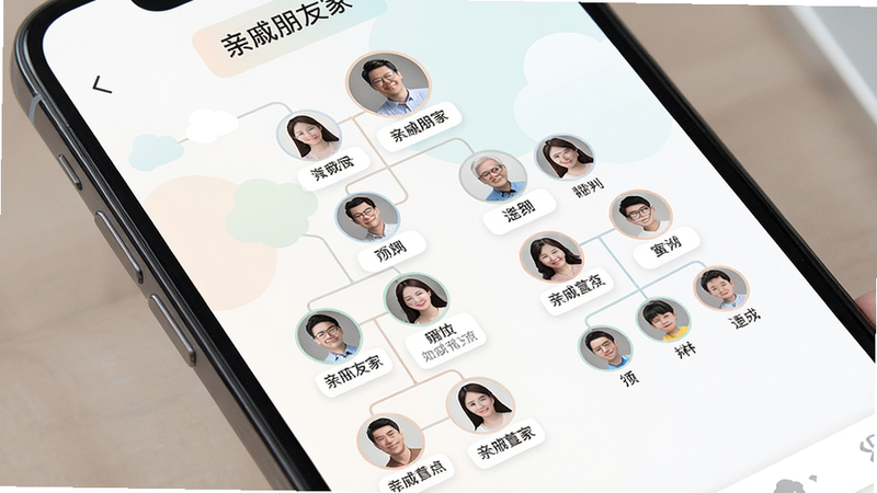 智能手机屏幕上显示