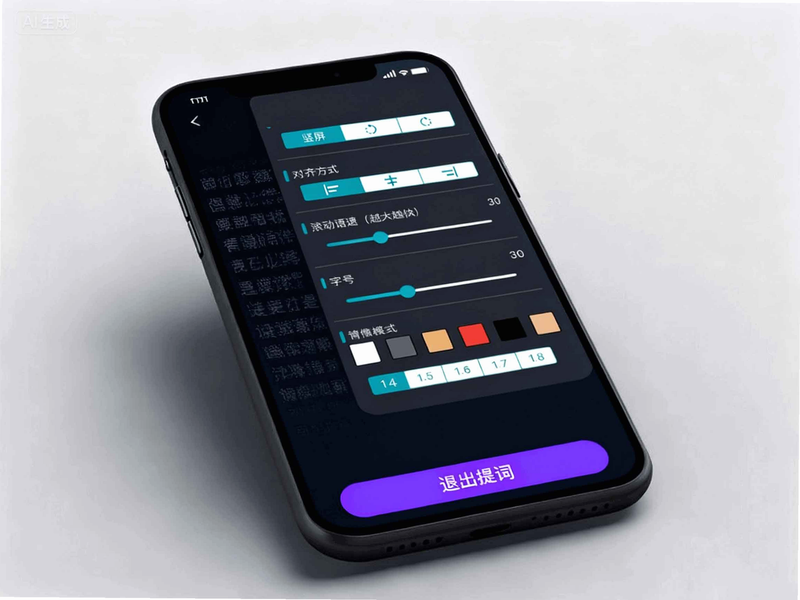 主播易提词 安卓版 操作说明