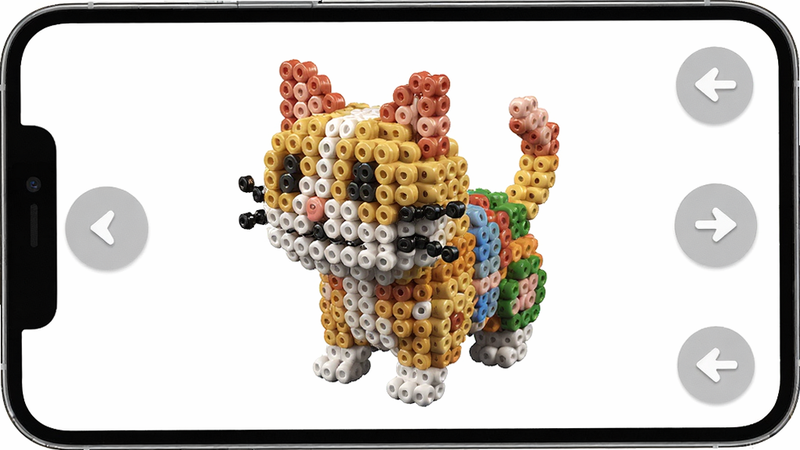 ��è3DԤ������չʾ���ֻ���Ļ����ʾһ�������ƴ����ƷЧ��ͼ����Χ����ת���ſ��ư�ť������Ϊ����ɫ����Ʒ�ʸ���ʵ������ϸ��ɾ���