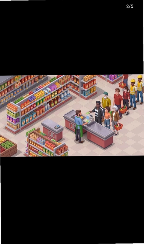 �ҵĳ��У���ʵ���3D My Supermarket: Real Tycoon 3D��ͼ4