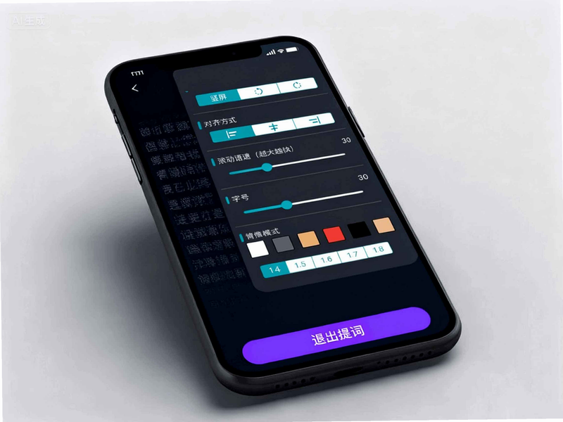 易直播提词器 操作说明 安卓版