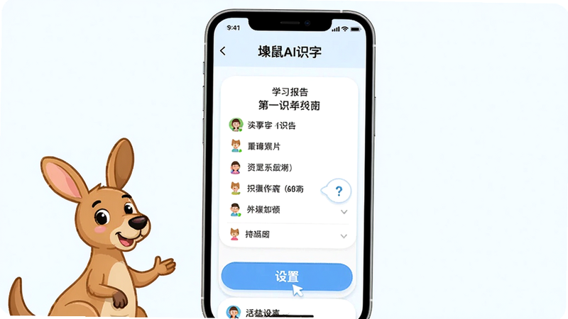 ����AIʶ��ʹ��ָ�Ͻ��棬�ֻ���Ļ����ʾѧϰ���������ѡ���ͨ���������½���ʾ���������ɾ����棬����������