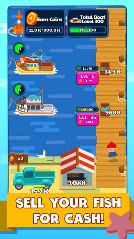 Idle Fishing Charter ��׿�� �������� ��ȫ��