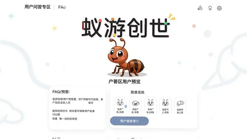���δ����û��ʴ�ר��Ԥ��ͼ��FAQ���棬�ɾ���Լ����ͨ����ͼ�꣬��ɫ�����������Ű�