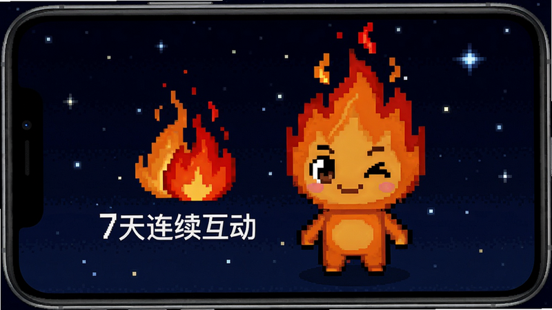 ���壺�ֻ���Ļ����ʾһ��С���˶���������ӳ�ɫ�����ɺ�ɫ���Ա������֡�7�����������������֣����У�����Ϊ��ɫ�ǿա��Ű棺С����ȫ�������˻�Q���񡣷�����ط��Ͽ�ͨ��ɫ��������ϸ�ڣ������ж�̬֡���۾�գ�������ʣ����壬�޶���Ԫ�ء�