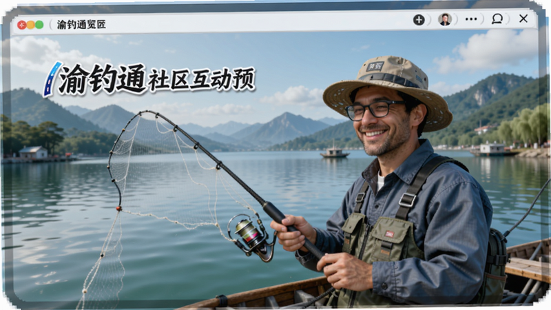 渝钓通社区互动预览图