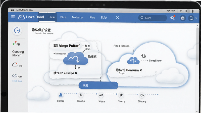 云藏搜索隐私保护设置图
