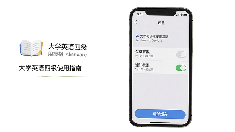 ���壺��ѧӢ���ļ�ʹ��ָ��ҳ�棬�ֻ���Ļ��ʾ�����á����棬�С��洢Ȩ�ޡ�����֪ͨȨ�ޡ����أ��·��С�������桱��ť������Ϊ��ɫ����������������࣬���ʸɾ���