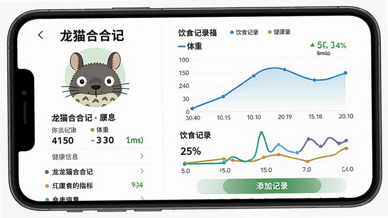 主体:手机屏幕展示