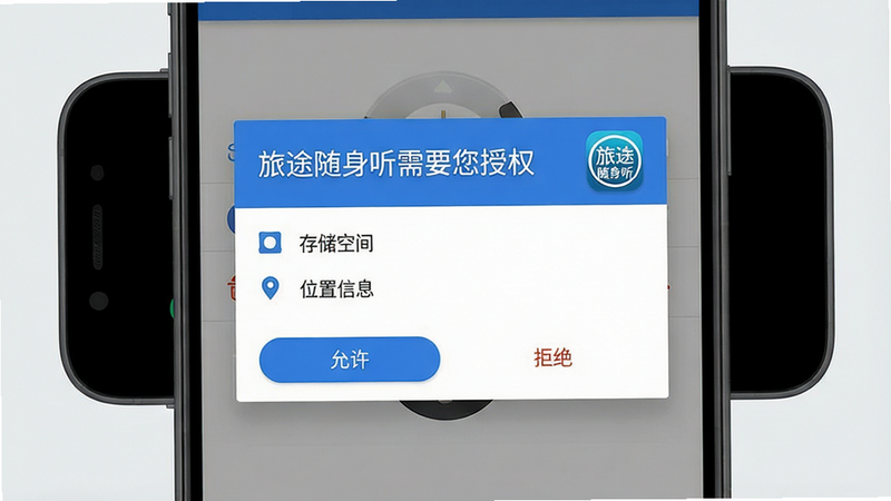���壺��;��������װ�������棬�ֻ���Ļ����ʾȨ�����뵯�����С��������͡��ܾ�����ť�����֣��ֻ����У�����Ϊǳ��ɫ���Ű棺�������У����⡰��;��������Ҫ����Ȩ�����·��б����洢�ռ䡱����λ����Ϣ�������Material Design���������ɫ��ϸ�ڣ������Ҳ���Appͼ�ꣻ���ʣ����壬�ɾ����޶���Ԫ�أ����֡���;�������������ڵ������⡣
