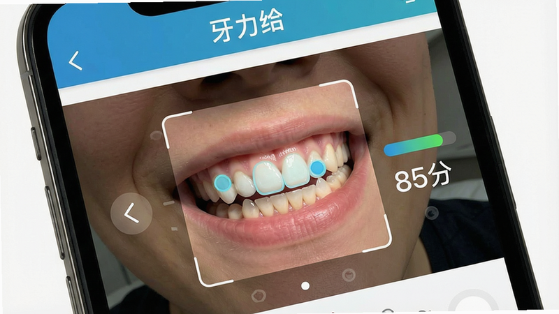 һ��������Ӧ��������ɨ�蹦�ܵ�ʹ�ý��棬����Ϊ�ֻ���Ļ��������ʾ����ͷȡ�����׼һ��΢Ц���죬ȡ�������������򱻸�����ǣ��Ա���ɨ����������������֡�85�֡������Ϊҽ�ƽ���������ƣ������������޶���Ԫ�أ���Ļ�Ϸ��С���������������