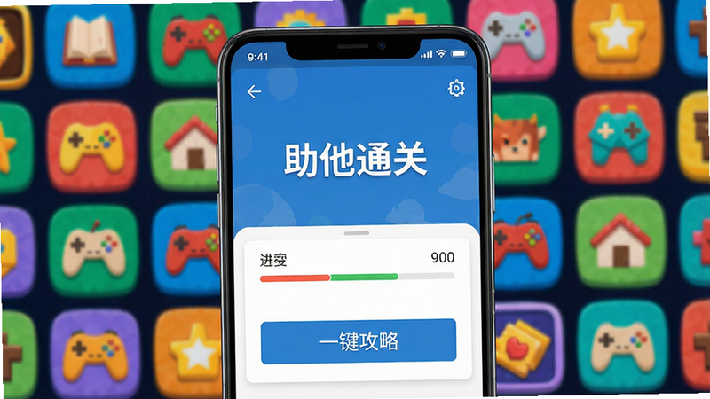 ����������һ����׿�ֻ�����Ļ��ʾ������ͨ�ء�APP�����棬����Ϊ��ɫ��Ϸͼ�����У��������࣬���ñ�ƽ��UI���ϸ�ڰ����������͡�һ�����ԡ���ť�����ʸ��壬ɫ���������ɾ��޶���Ԫ��