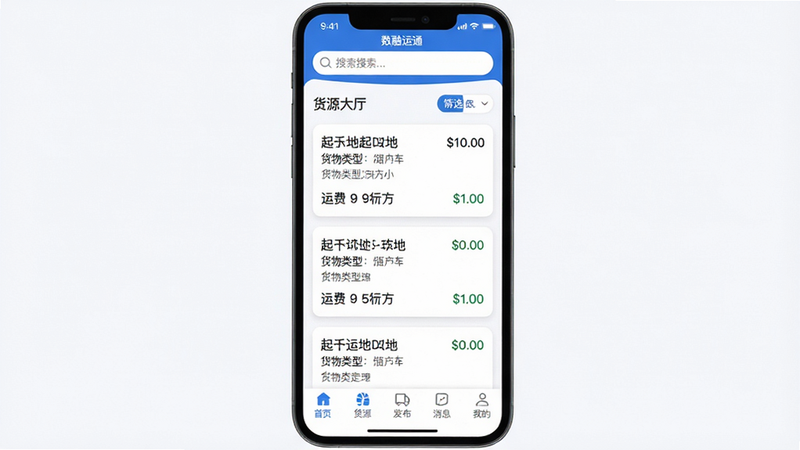 ����: ������ͨAPP��ҳ��������ʾ����Դ�������б�������: ���У������������ɸѡ��ť���в�������Դ��Ƭ����ʾ��ֹ�ء��������͡��˷ѣ����ײ�����������ҳ����Դ����������Ϣ���ҵġ����Ű�: ��Ƭʽ�������ֲ㣬���: �ִ�����������ɫ��ϸ��: ��ƬԲ�ǡ���Ӱ����������������: ���壬�ɾ����޶���Ԫ�ء�