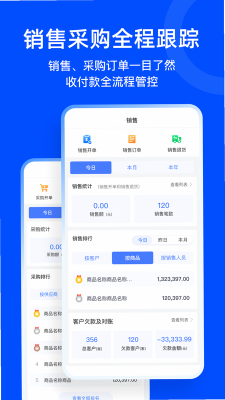 柠檬云业财 免费版 安卓版 功能界面