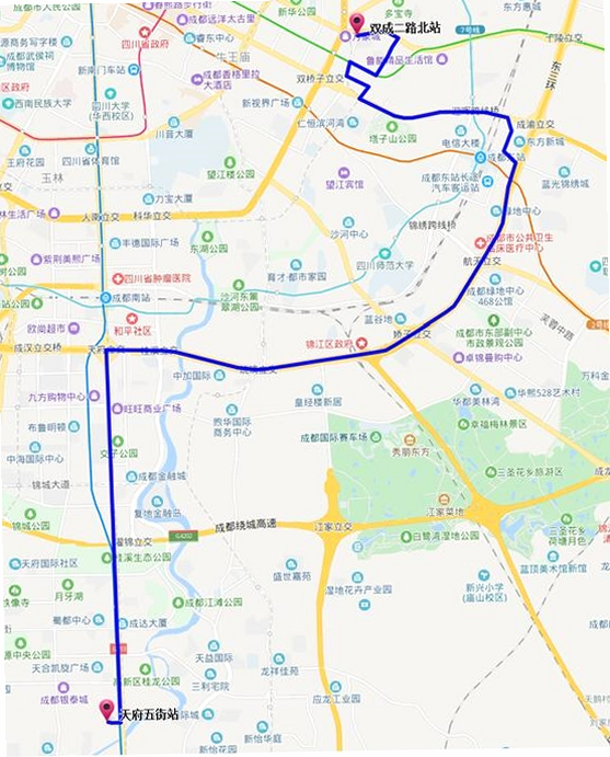 成都公交 安卓版 线路规划