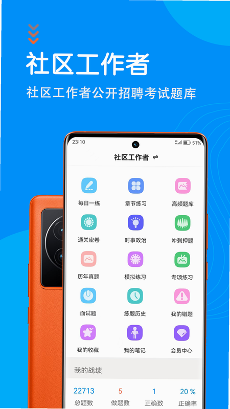 社区工作者智题库 安卓版 免费章节练习