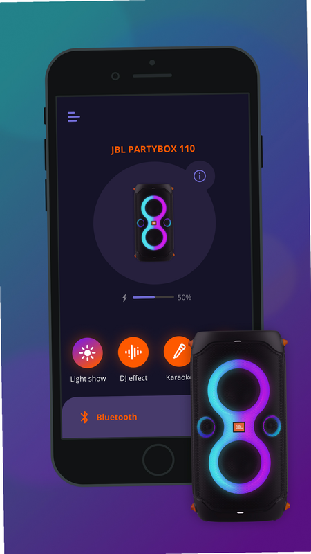 JBL PartyBox 安卓版 操作界面截图