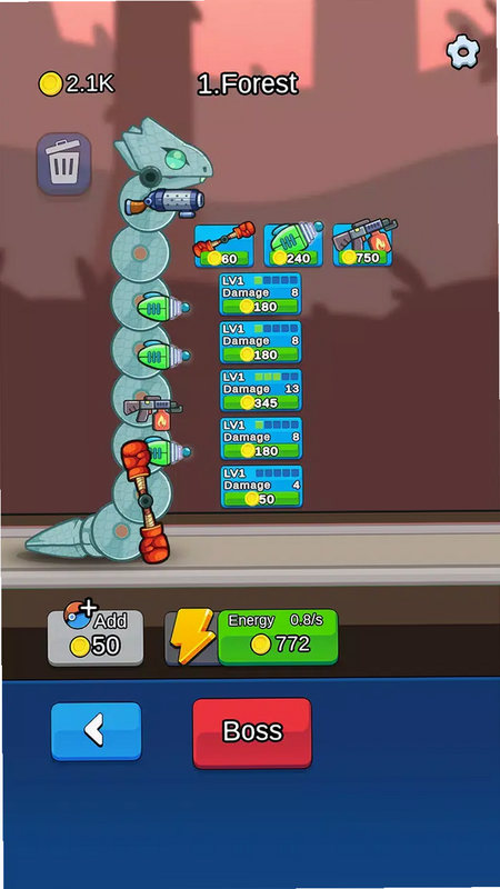 Snake Towers 安卓版 防御塔 角色 道具