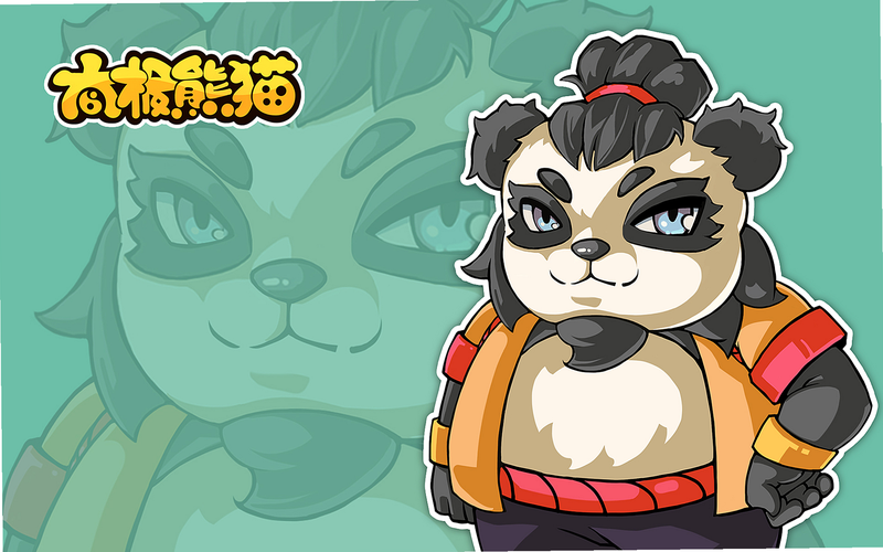 太极熊猫 安卓版 游戏角色原画