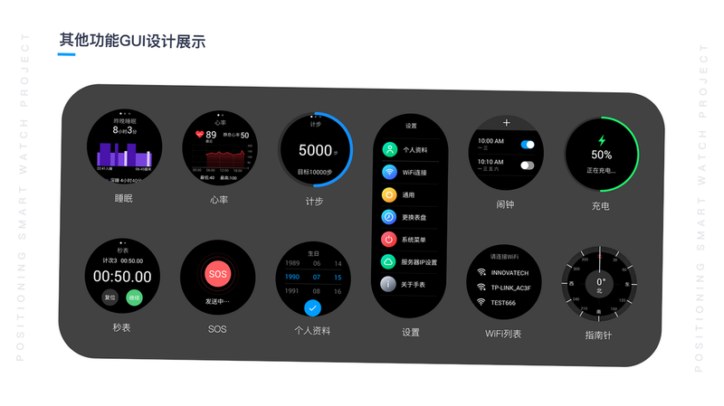 智能电话手表 安卓版 操作界面
