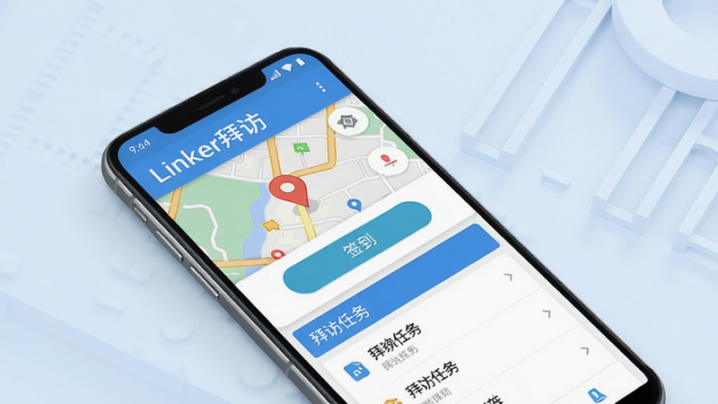 ͼƬ����չʾһ����Ϊ��Linker�ݷá��İ�׿�ֻ�Ӧ�ý��棬��Ļ���е�ͼ��λ��ǩ����ť�Ͱݷ������б�������Ϊ����ǳ��ɫ�������ֻ�б�ţ��������ף����岼�ָɾ���ˬ������ϸ�壬ͻ��������רҵ���Ч�����֡�Linker�ݷá�������ʾ���޶���Ԫ��