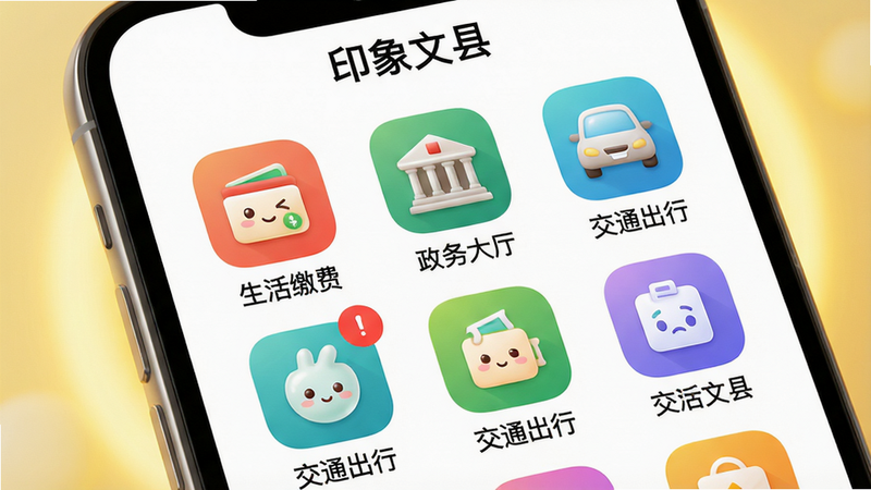 ���壺һ���ֻ���Ļ��д��������ʾ��ӡ�����ء�APP�ı�������飬����������ɷѡ��������������������ͨ���С��Ȳ�ɫͼ�ꡣ���֣��ֻ���Ļռ�����棬����Ϊ��͵�ů��ɫ���Ρ��Ű棺����ͼ��������״�������У�ÿ��ͼ���·������������ơ����UI��Ʒ��������Ȼ��ͼ��Բ��ɰ��������׺�����ϸ�ڣ�����һ��������ɷѡ�ͼ������һ����ɫ�������ѣ���Ļ�����С�ӡ�����ء������������ʣ�4K������Ⱦ��ɫ�ʱ��ͣ���Ӱ��ͣ��ɾ����޶���Ԫ�ء�