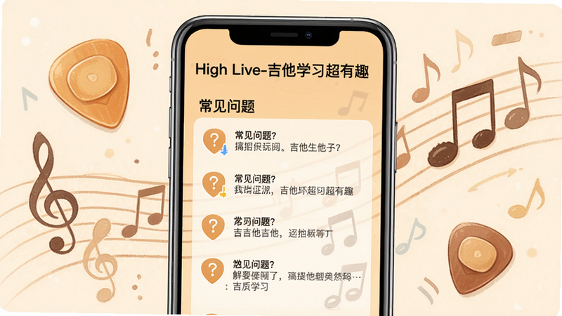 �ֻ���Ļ����ʾ��High Live-����ѧϰ����Ȥ�����ʴ���棬�������С��������⡱�б��������Ǽ�����Ƭ�������Ĳ廭����������ĻΪ���ģ��Ű������������ܰ��ϸ�ڰ�������ͼ��ͽ�����֣����ʸ���ɾ����޶���Ԫ�ء�