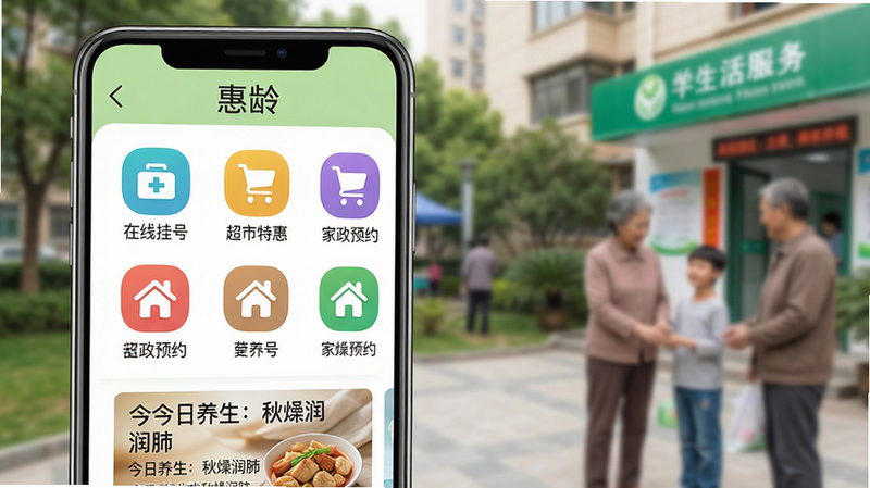 ����Ϊ�ֻ�Ӧ�ý���չʾ������Ϊģ��������������ǰ��Ϊ�����䡱�������ҳ�棬���������߹Һš����������ػݡ���������ԤԼ���Ȳ�ɫͼ�ꡣ���ֲ����������У�ÿ��ͼ���·��������ơ����Ϊ������Ȼ�磬��ǳ��ɫΪ��ɫ����ϸ�ڰ���������������������Ρ����¿�Ƭ�����ʸɾ��������޶���Ԫ�ء�