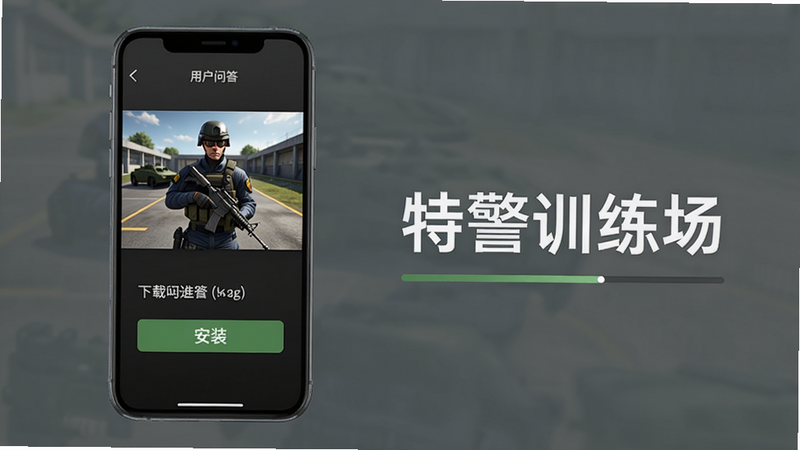�ؾ�ѵ�����û��ʴ���棬�ֻ���Ļ��ʾ��Ϸ�����밲װ��ť���Ա��С��ؾ�ѵ����������������Ϊ�ֻ�����������࣬ϸ�ڱ������ؽ����������ʸɾ����޶���Ԫ��
