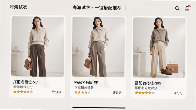 ���壺��������һ�������Ƽ����棬չʾ���������������ÿ�װ������¡���װ��Ь�������֣������������ſ�Ƭ��ÿ�ſ�Ƭ����ģ���Դ�Ч��ͼ���Ű棺��Ƭʽ���֣������Աȡ����ʱ����־�磬ɫ����͡�ϸ�ڣ�ÿ�ſ�Ƭ��ע�������������֡����ʣ����壬�ɾ����޶���Ԫ�ء�