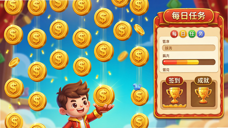 ���壺��Ϸ��������Ļ�Ϸ����£���ҽ�ɫ�ڵײ��ӽ�ң��Ա��С�ÿ��������塣���֣���Ҹ����������棬����������Ҳࡣ�Ű棺������С�$�����ţ������б��н���������񣺿�ͨϲ���񣬺�ɫ�ͽ�ɫ������ϸ�ڣ����������У���������С�ǩ�����͡��ɾ͡���ǩ�����ʣ����壬�޶���Ԫ�ء�
