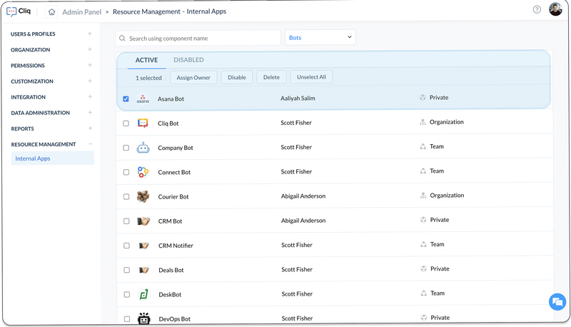 Zoho Cliq 安卓版 功能截图