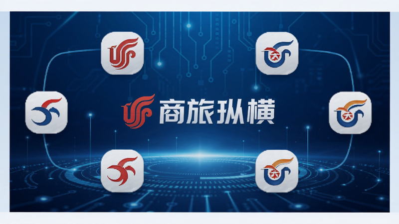 �����ݺ�ٷ��������չ�˾չʾͼ������Ϊ��ɫ�Ƽ��н��䣬������ʾ�����ݺ�Logo����Χ�����й��������������ա��Ϸ����յȺ��չ�˾ͼ�꣬���岼�ִ���ׯ�أ����ʸ��壬�ɾ��޶���Ԫ��
