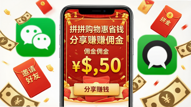 ���壺ƴƴ�����ʡǮAPP����׬Ǯ���棬�ֻ���Ļ����ʾ������׬Ӷ�𡱺�����������΢�ź�QQͼ�ꣻ���֣��ֻ����У���Χ�к���ͳ�ƱƮ�䣻�Ű棺�����ϡ�ƴƴ�����ʡǮ��������Ŀ��Ӷ�����ô�Ż�ɫ���壻���ϲ�����֣���ɫ�ͽ�ɫΪ����ϸ�ڣ������д�š�������ѡ�����Ʊ���С��������ţ����ʣ�4K���ɾ�������