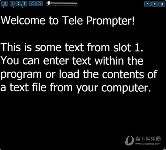 Tdx Teleprompter 安卓版 提词器 界面截图