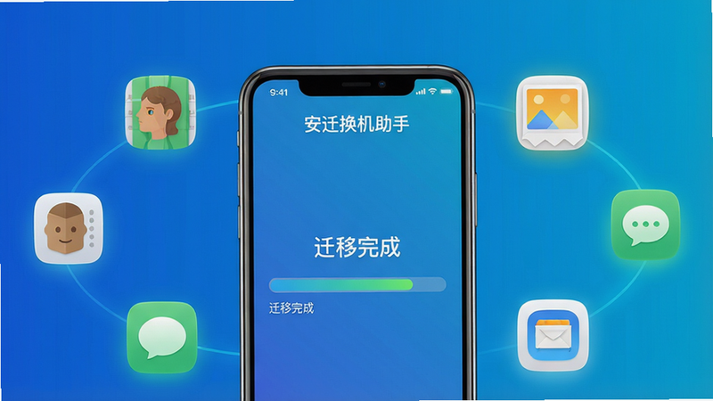 ���壺��Ǩ����������������չʾ���ֻ���Ļ��ʾ����Ǩ�ƽ���������Χ��ͨѶ¼����Ƭ�����ŵ�ͼ�껷�ơ����֣����й�ͼ���ֻ�λ�ڻ������ģ�ͼ��ֲ����ܣ�����Ϊ����ɫ�Ƽ������Ű棺�����࣬����������ͻ���������ơ���Ǩ�������֡�������ִ��Ƽ��У���ƽ����ƣ�ɫ��������ϸ�ڣ��ֻ���Ļ��ʾ��Ǩ����ɡ�������ͼ�����΢��Ч�������ʣ�������Ⱦ���ɾ��޶���Ԫ�ء�