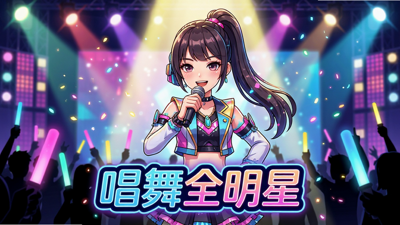 ���壺������ȫ���ǡ���Ϸ���Ӿ���һλʱ������������ż���ɫ�ھ۹�������ſ��������֣���ɫ���У�������Ѥ������̨�ƹ�������ӫ������ڼ�Ӱ�������·�չʾ��ϷLogo������ȫ���ǡ����Ű棺������Ϸ��������ʽ��ͼ������ͻ������η�������񣺶���Ԫ��ͨ��Ⱦ��ɫ�����������������������ഺ��Ϣ��ϸ�ڣ���ɫ��װϸ�ھ��£���̨��Ч����Ч���ḻ��Logo��������޺緢��Ч�������ʣ����壬�ɾ����޶���Ԫ�ء�