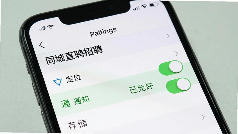 ��������Ϊһ�������ֻ���AppȨ�����ý��棬��Ļ�������ɼ�