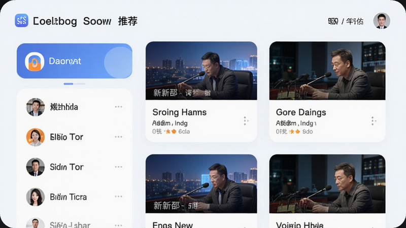 ������APP�ĸ��Ի����ĺ��Ƽ����棬չʾ�û��Զ����Ƶ���б����Ƽ����ſ�Ƭ��������ÿ�Ƭʽ���֣�ɫ����ͣ�����ɫ�ͳ�ɫ��׺�������ˬ��ϸ�ڷḻ�����ʸ���