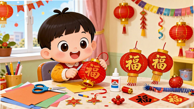 ���壺һ���ɰ��Ŀ�ͨС����ɫ�������Ķ�ͯ������ϰ����˲�ֽ����������ˮ�ͽ���װ��Ʒ�����ڿ��ĵ�����һ�����ں���������֣�С������ƫ���Ҳ�չʾ��ɵ��ֹ���Ʒ�ͽ���Ԫ�أ���������ʴ������֡��Ű棺ǰ����С�����ֹ����������ǽ��շ�Χ�Ĵ�����ǽ�Ρ���񣺱�����ʿ���俨ͨ���Բ���������߱��Ͷ�ɫ�ʡ�ϸ�ڣ�����������Ц�ݣ��ֹ����ϲ��Ϸḻ���������С������֡����ʣ����壬�ɾ����޶���Ԫ�ء�