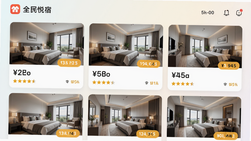 ȫ������App�ķ�Դ�Ƽ�ҳ���ͼ��չʾ���ž�����Դ��Ƭ��ÿ�ſ�Ƭ����������Ƭ���۸��ǩ�������Ǽ�������Ϊ��ɫ���䣬���ֹ�����UI����ִ���ͻ����ȫ�����ޡ�Ʒ�Ʊ�ʶ�����ʸɾ����޶���Ԫ��